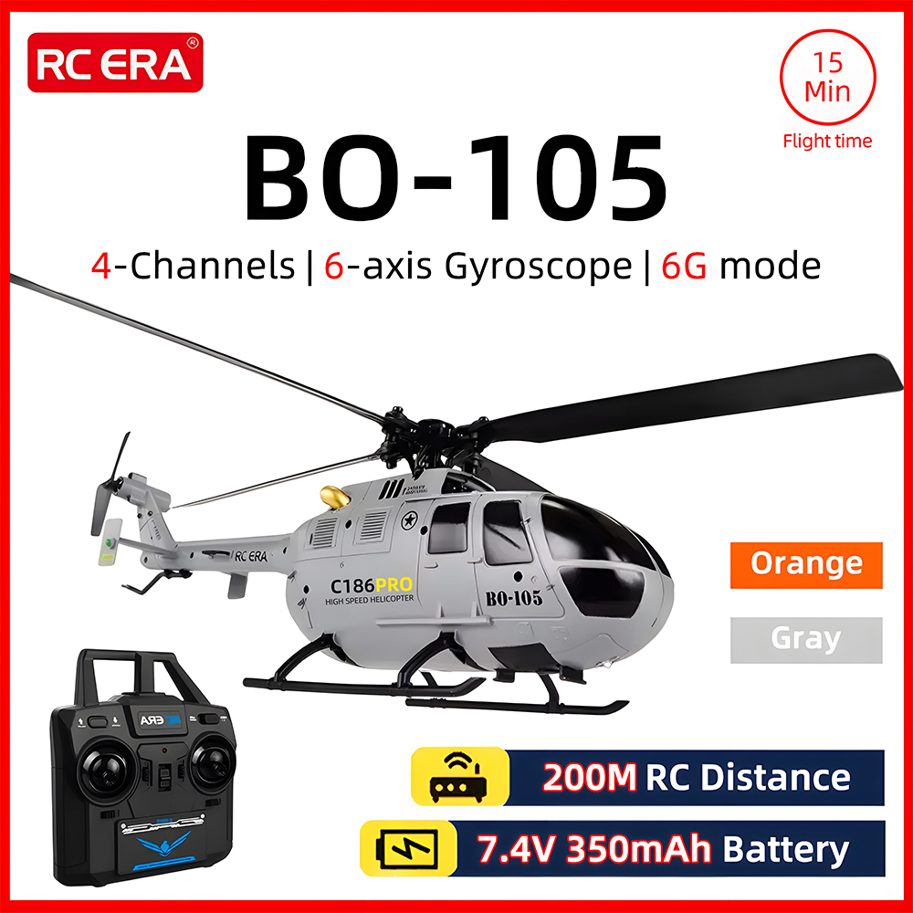 RC ERA BO-105 Helicopter 1:48 - Rc Helicopter Gyro ulasan dan harga