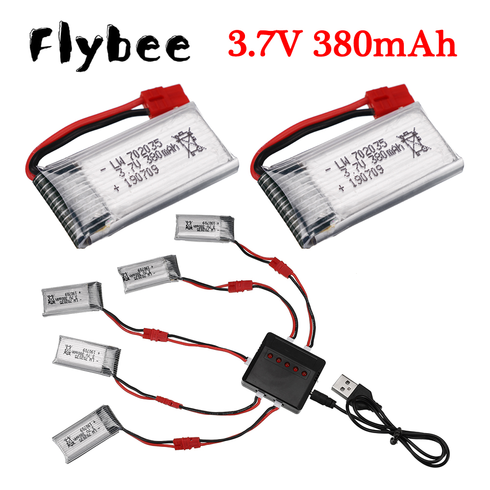 3.7V 380mAh Lipo Battery With - Rc Helicopter Charger ulasan dan harga