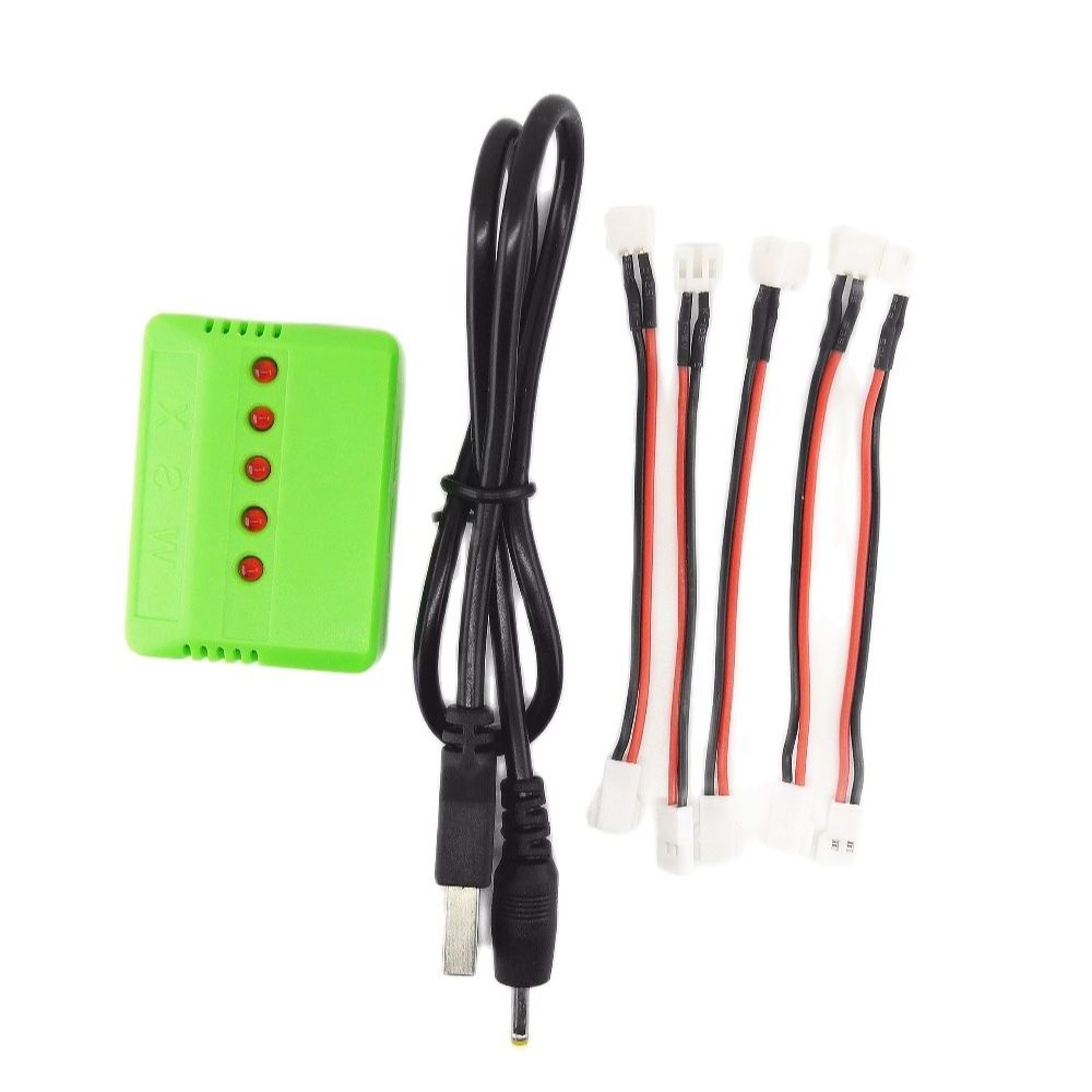 5PCS Cables And 1X 5 In 1 USB - Rc Helicopter Charger ulasan dan harga