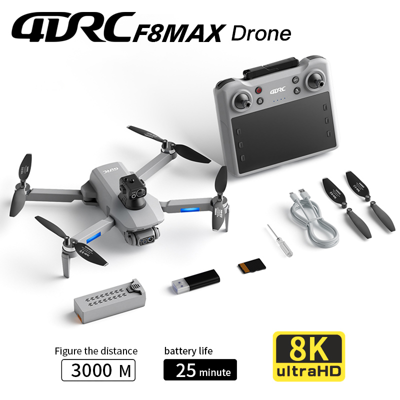 F8 MAX GPS Drone Professional - Rc Helicopter Electric ulasan dan harga
