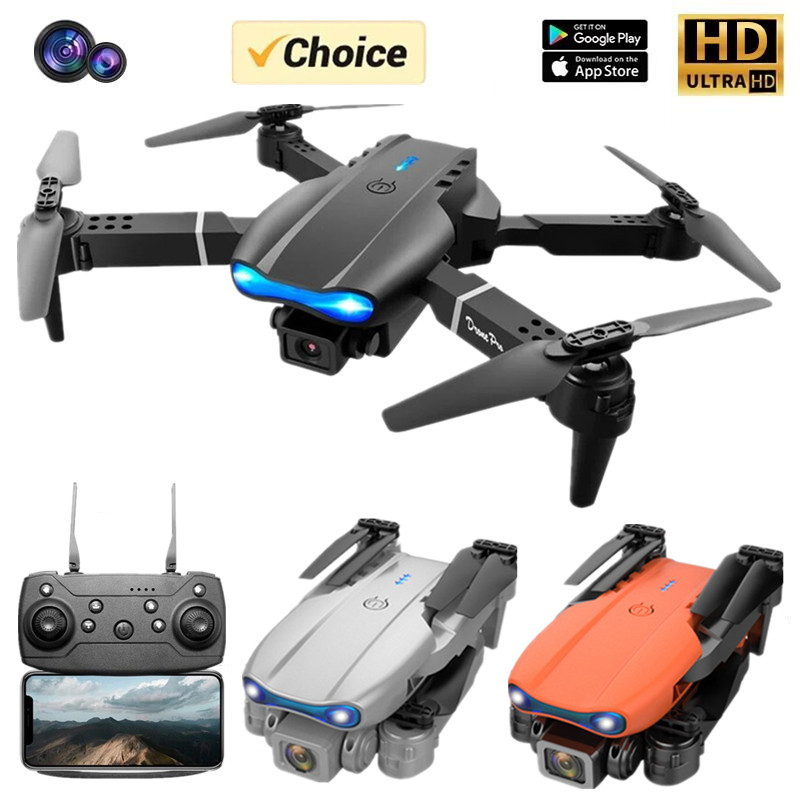 New Mini drone E99 4K WIFI HD - Rc Helicopter Nitro ulasan dan harga