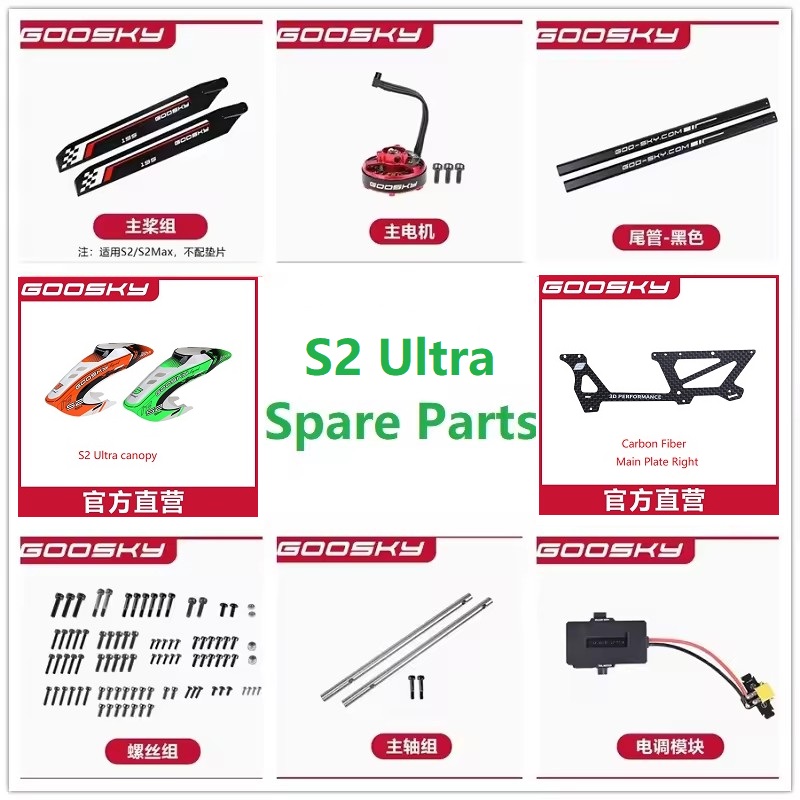 GOOSKY S2 Ultra RC Helicopter - Rc Helicopter Coaxial ulasan dan harga
