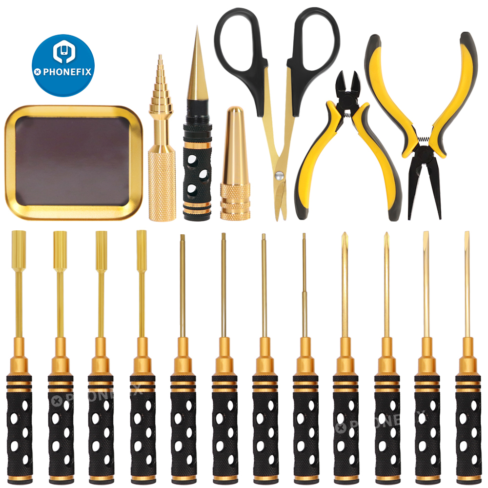 19 in 1 Professional RC Tools - Rc Helicopter Tool Kit ulasan dan harga