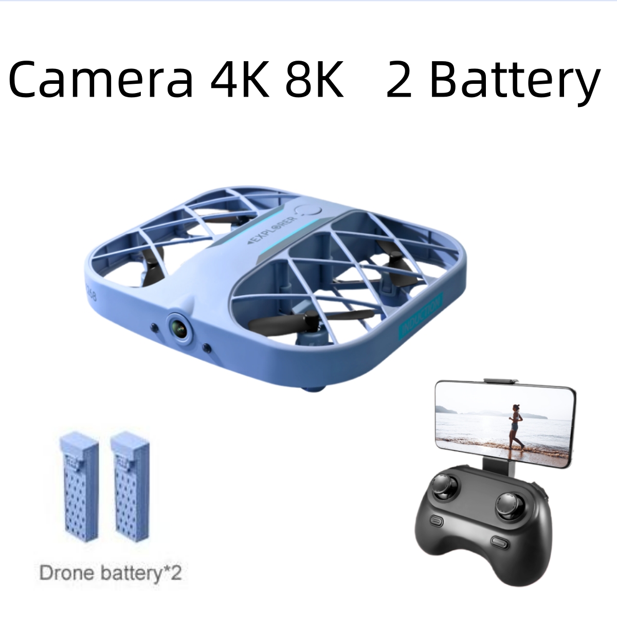 JJRC H107 FPV RC Drone with 2 - Rc Helicopter Case ulasan dan harga