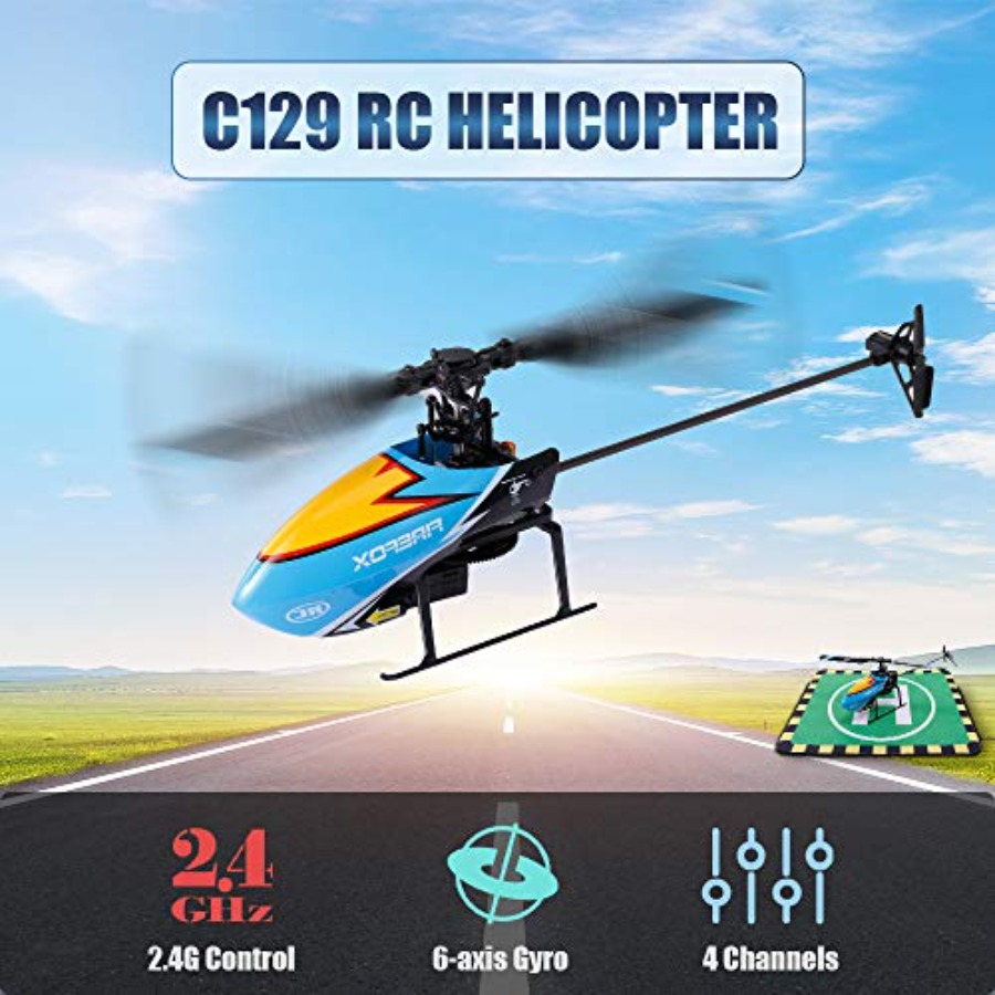 C129 RC Helicopter for Adults  - Rc Helicopter Gyro ulasan dan harga