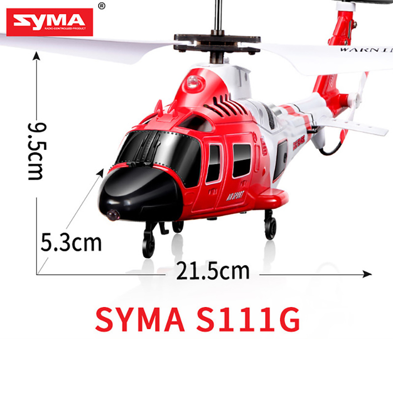 Original SYMA S111G 3.5CH mili - Rc Helicopter Large ulasan dan harga