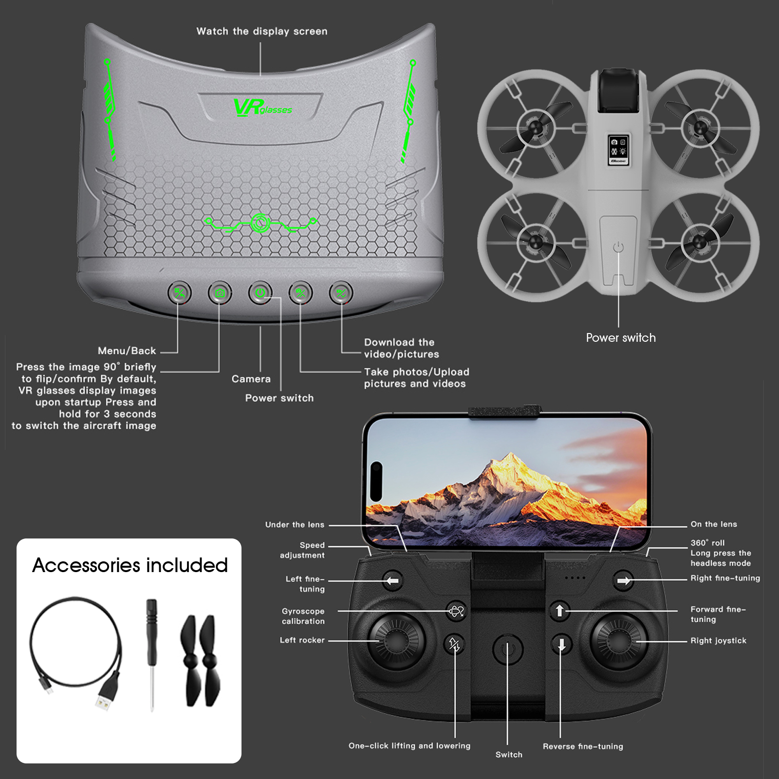 Mini Drone That Is Easy For Be - Rc Helicopter Charger ulasan dan harga