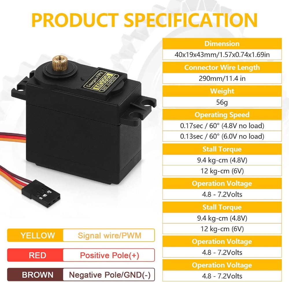 6pcs MG995 55G Micro Servo Mot - Rc Helicopter Mini ulasan dan harga
