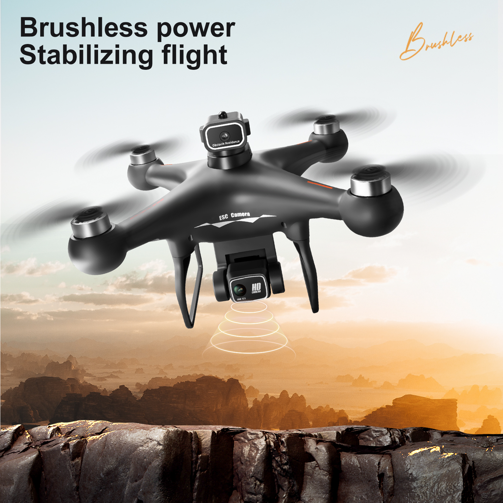 ZNLYRION S116 RC Drone Brushle - Rc Helicopter Electric ulasan dan harga