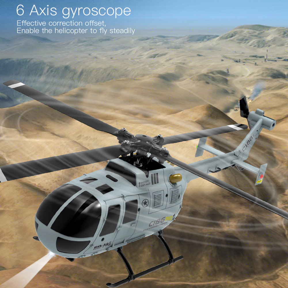 RC ERA BO-105 Helicopter 1:48  - Rc Helicopter Gyro ulasan dan harga