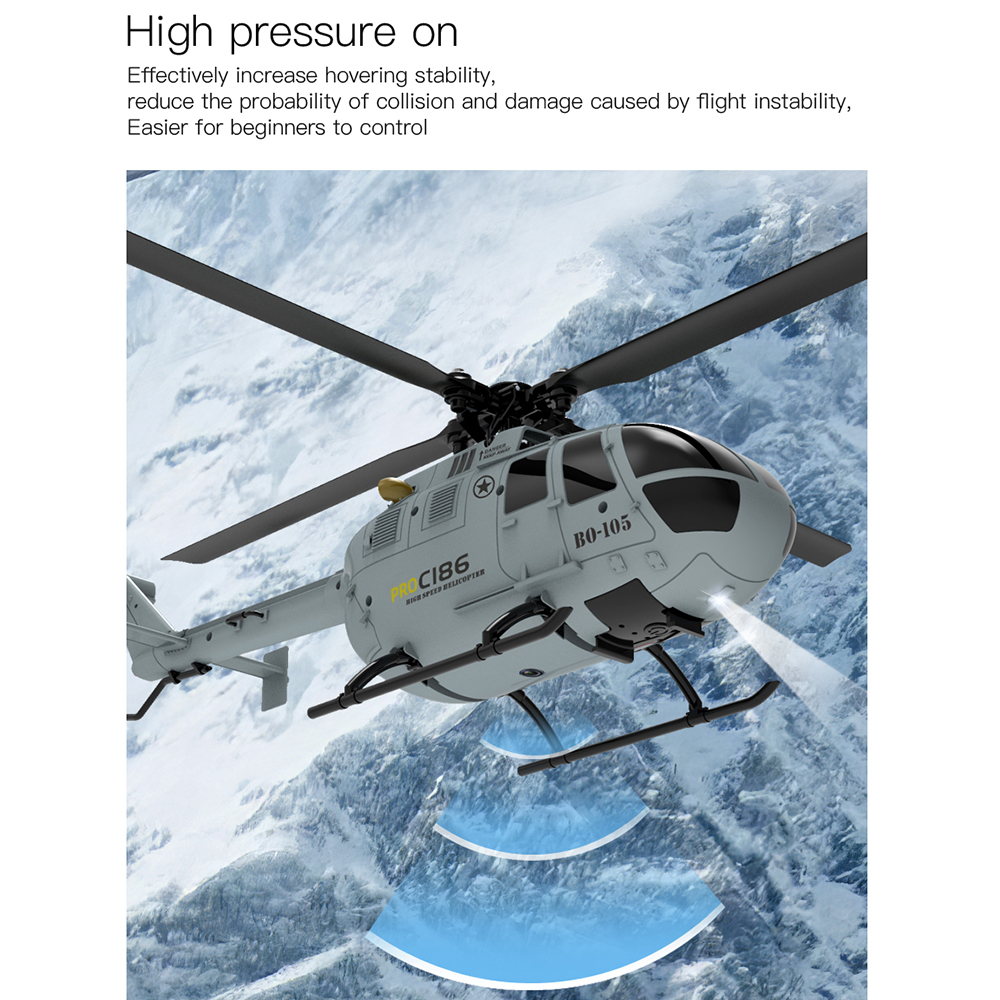RC ERA BO-105 Helicopter 1:48  - Rc Helicopter Gyro ulasan dan harga