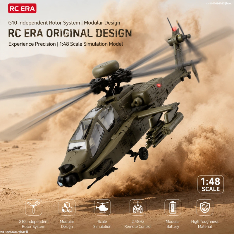 New Rc Era Ah-64d Apache Helic - Rc Helicopter Single Rotor ulasan dan harga