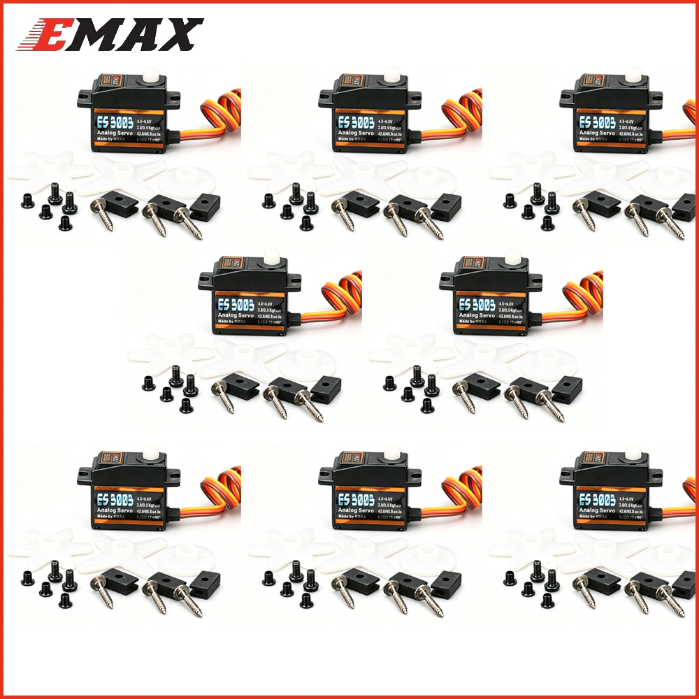 8pcs/lot Emax ES3003 4.8V-6.0V - Rc Helicopter Motor ulasan dan harga
