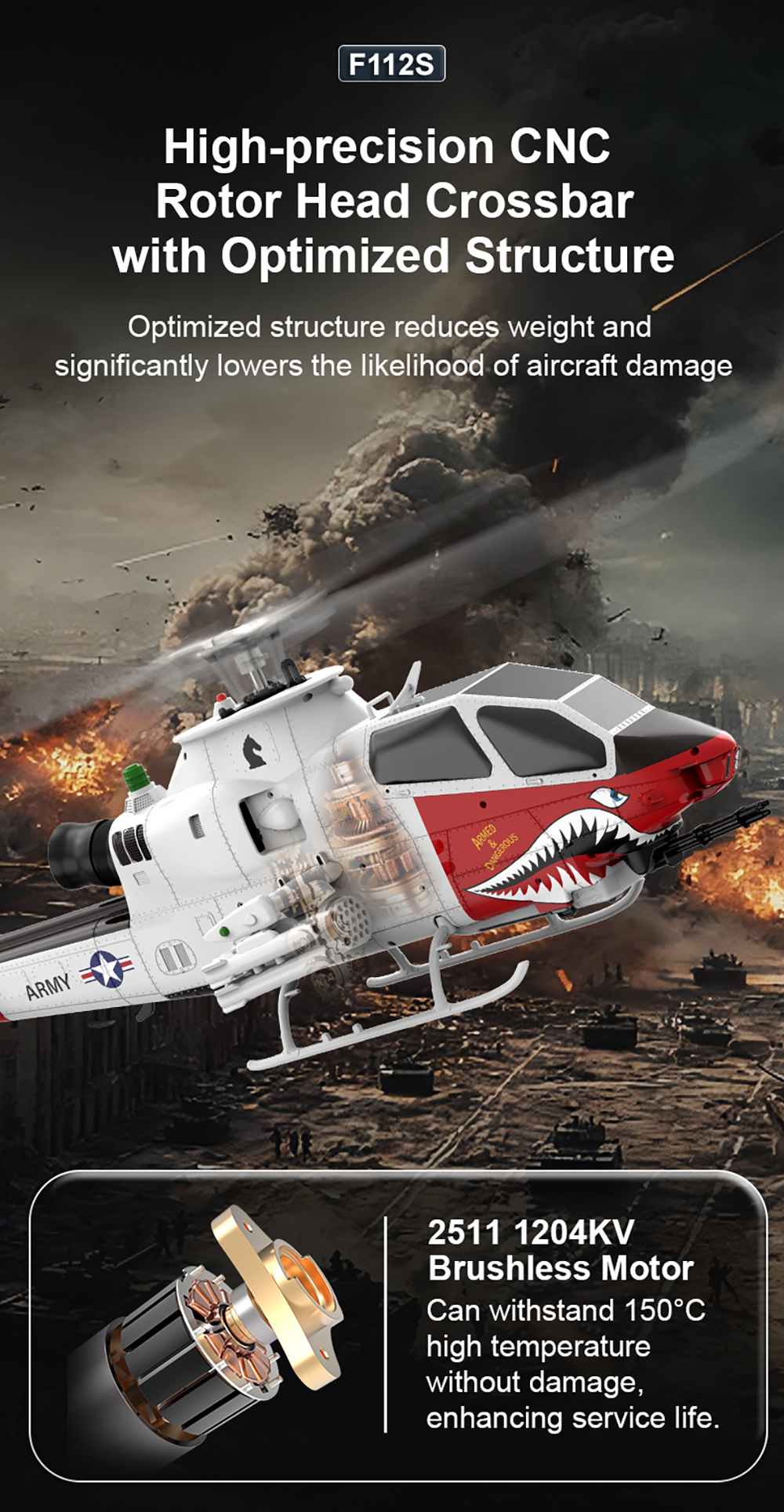 YUXIANG RC Helicopter F112S 9C - Rc Helicopter Gyro ulasan dan harga