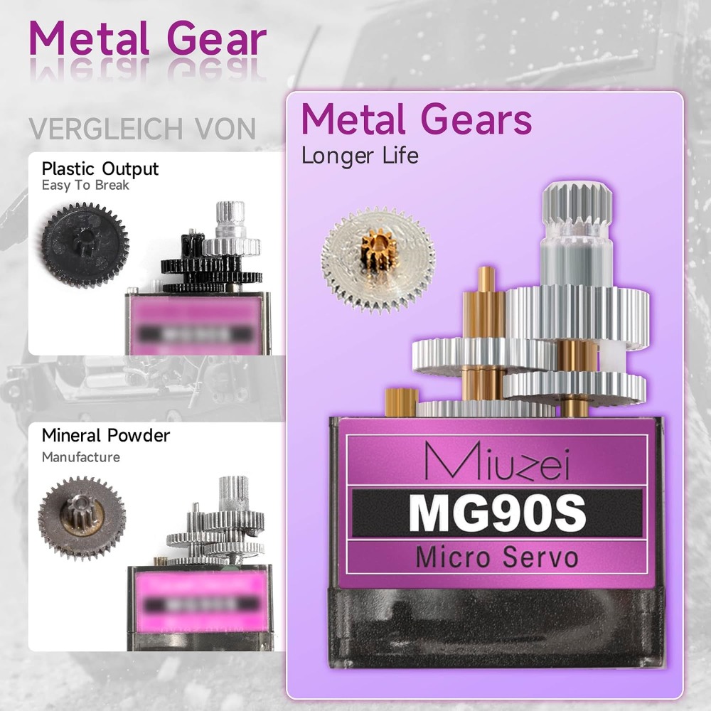 9G Micro Servo Motor Metal Gea - Rc Helicopter Mini ulasan dan harga