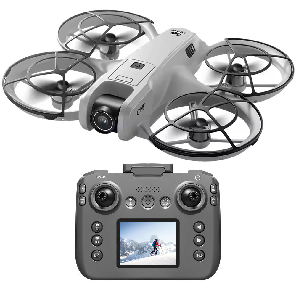 V666 Foldable Mini Drone 4K Du - Rc Helicopter Case ulasan dan harga